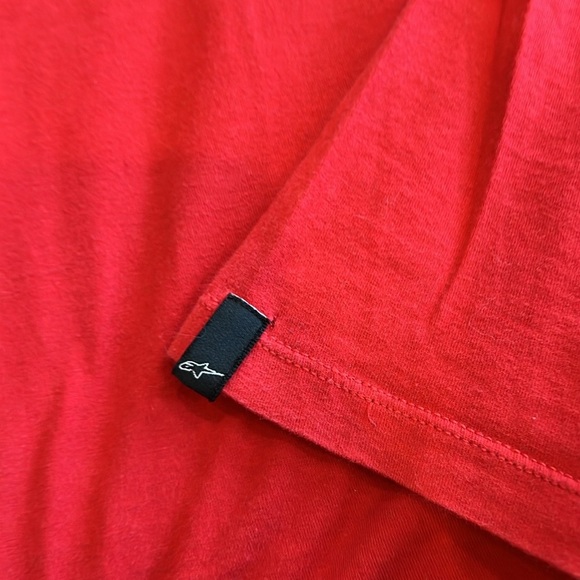 Alpine Stars Red T-Shirt large - Picture 6 of 6